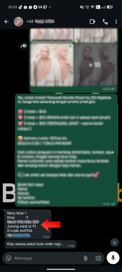 Chat pembeli 5