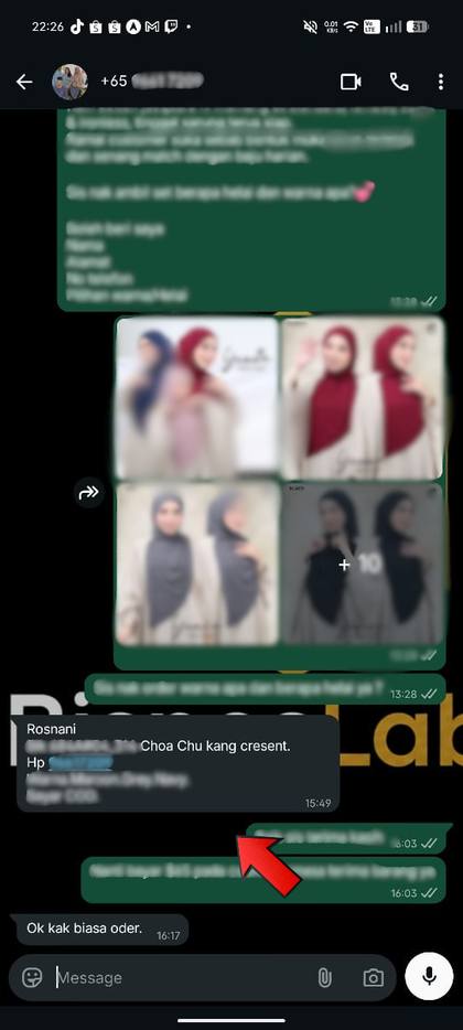 Chat pembeli 7