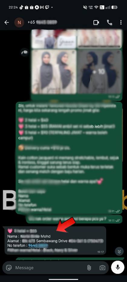 Chat pembeli 9